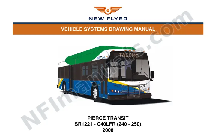 SR1221 Vehicle Systems Drawings, Pierce Transit first-page preview