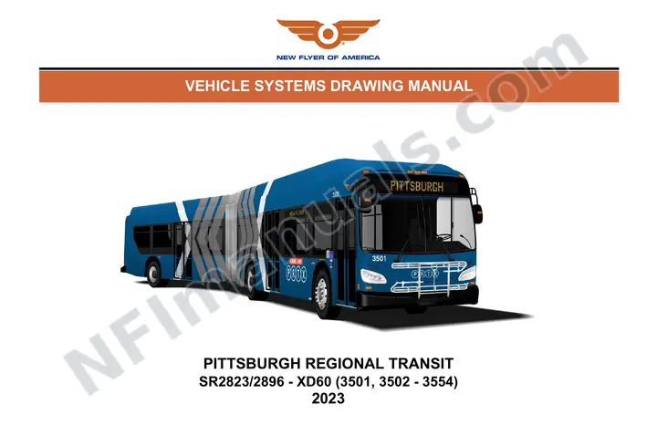 SR2823_2896_Vehicle Systems Drawings, Pittsburgh Regional Transit first-page preview