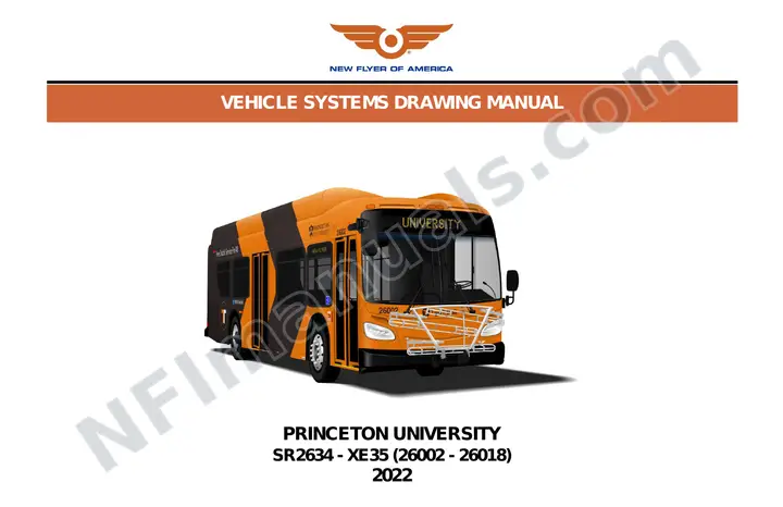 SR2634 Vehicle Systems Drawings, Princeton University first-page preview