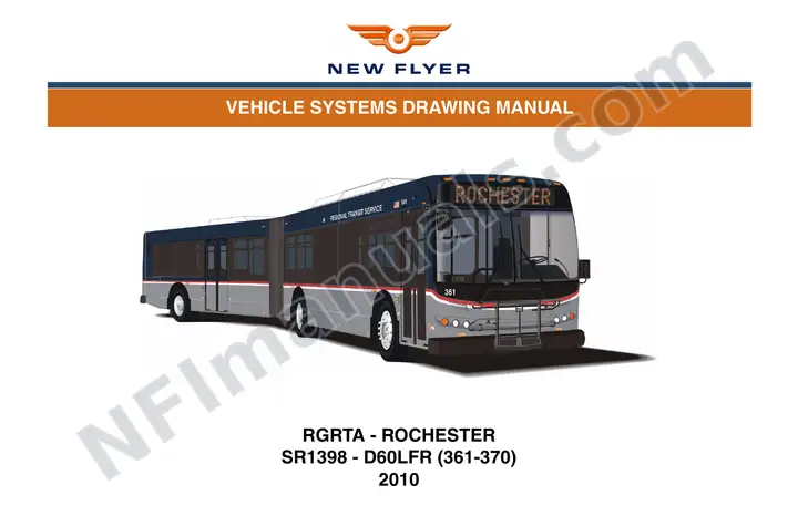 SR1398 Vehicle Systems Drawings, RGRTA - Rochester first-page preview