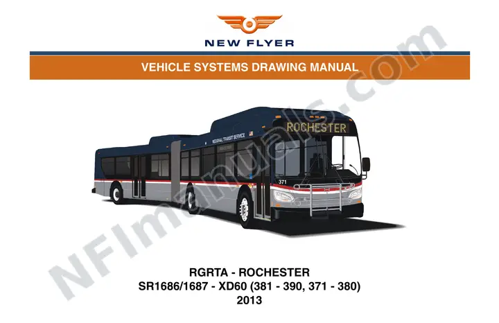 SR1686/1687 Vehicle Systems Drawings, RGRTA - Rochester first-page preview