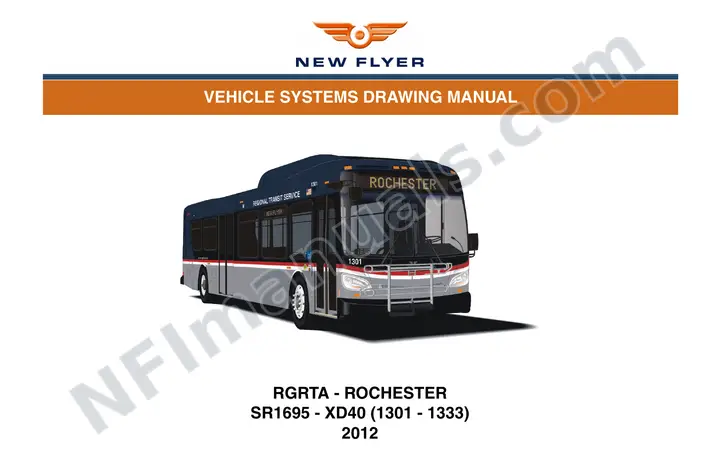 SR1695 Vehicle Systems Drawings, RGRTA - Rochester first-page preview