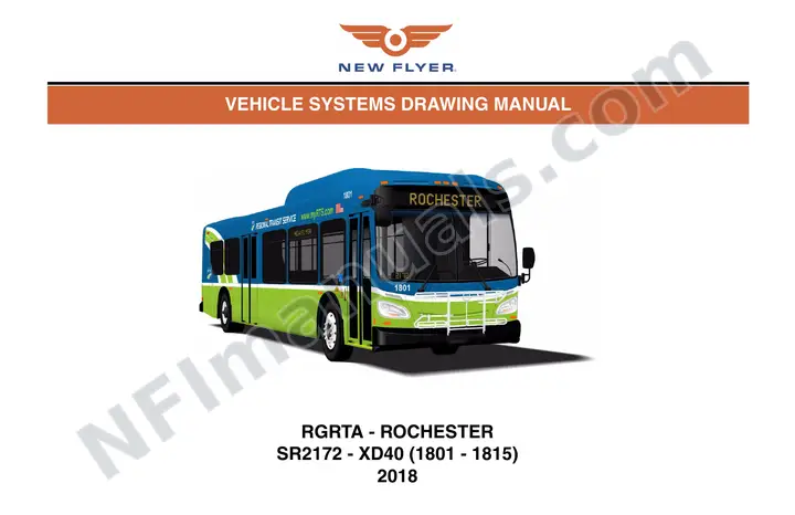 SR2172 Vehicle Systems Drawings, RGRTA - Rochester first-page preview