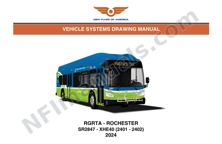 SR2847 Vehicle Systems Drawings, RGRTA - Rochester first-page preview