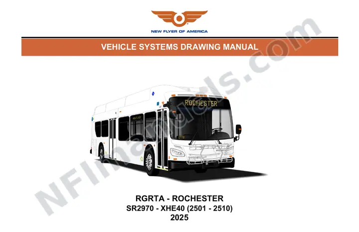 SR2970 Vehicle Systems Drawings, RGRTA - Rochester first-page preview