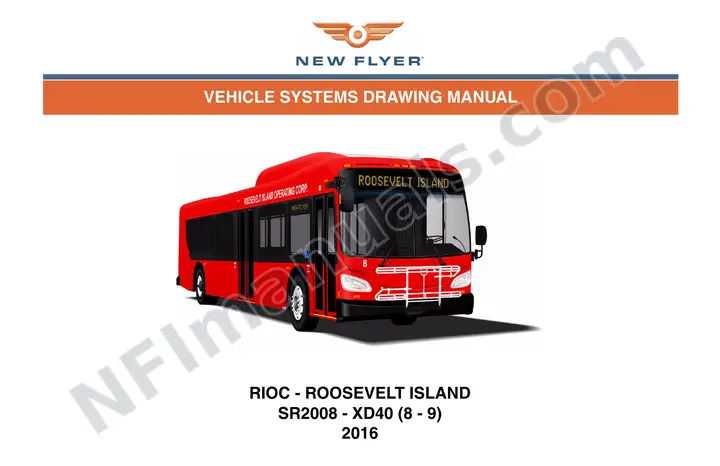 SR2008 Vehicle Systems Drawings, RIOC - Roosevelt Island first-page preview