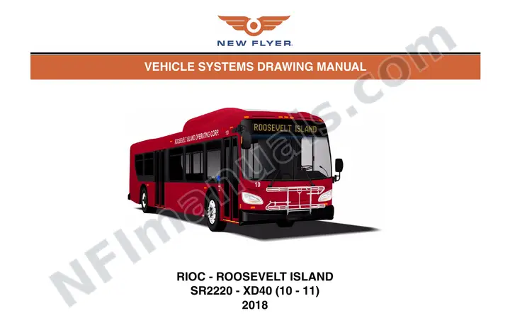 SR2220 Vehicle Systems Drawings, RIOC - Roosevelt Island first-page preview