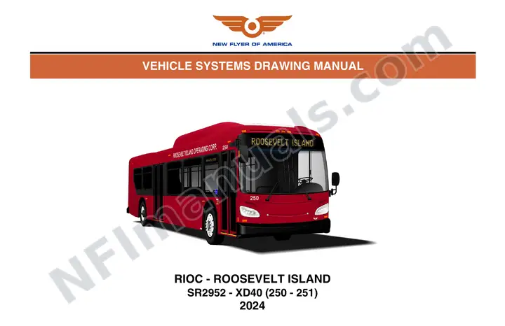 SR2952 Vehicle Systems Drawings, RIOC - Roosevelt Island first-page preview