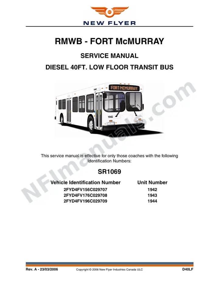 SR1069 Service Manual, RMWB - Fort McMurray first-page preview