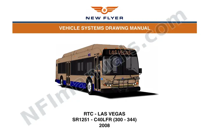 SR1251 Vehicle Systems Drawings, RTC - Las Vegas first-page preview