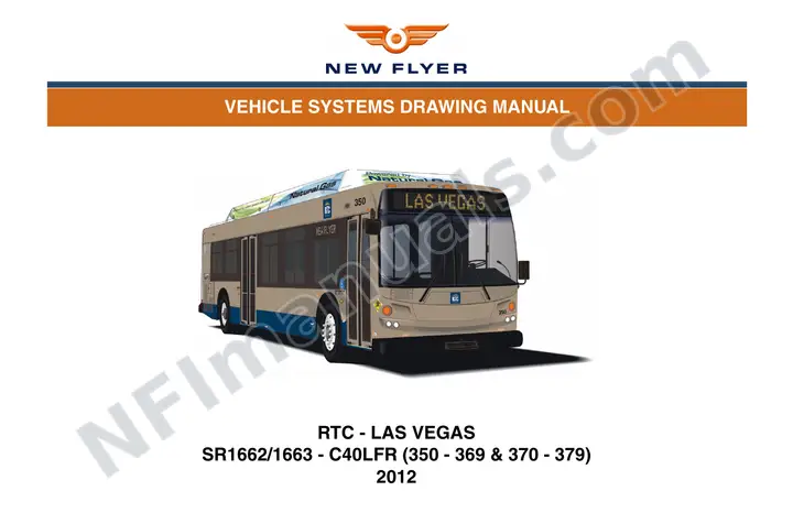 SR1662_1663 Vehicle Systems Drawings, RTC - Las Vegas first-page preview