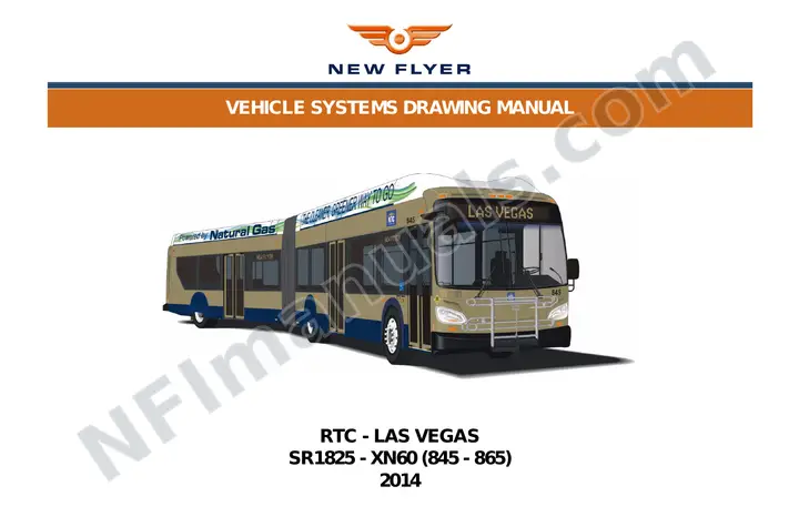SR1825 Vehicle Systems Drawings, RTC - Las Vegas first-page preview