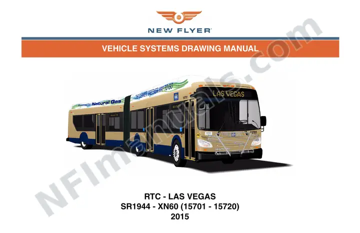 SR1944 Vehicle Systems Drawings, RTC - Las Vegas first-page preview