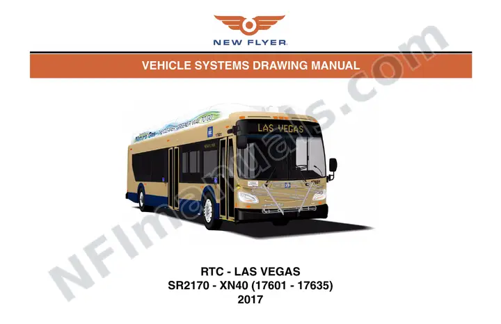 SR2170 Vehicle Systems Drawings, RTC - Las Vegas first-page preview