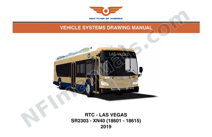 SR2303 Vehicle Systems Drawings, RTC - Las Vegas first-page preview