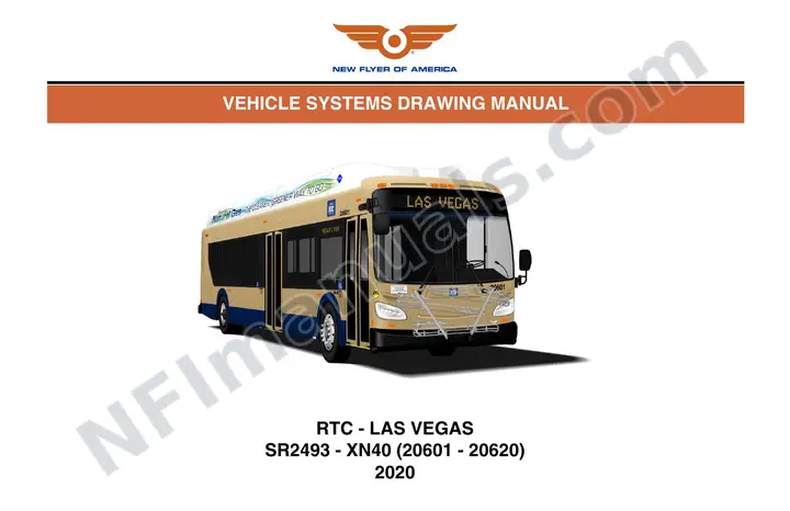 SR2493 Vehicle Systems Drawings, RTC - Las Vegas first-page preview