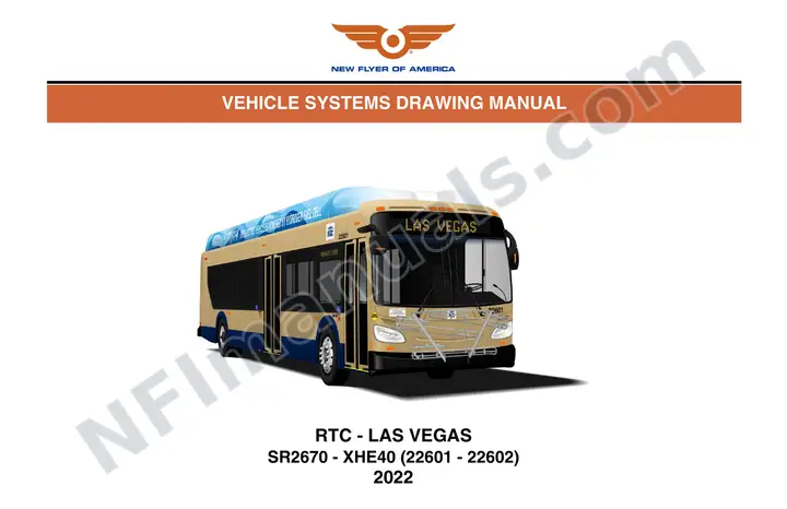SR2670 Vehicle Systems Drawings, RTC- Las Vegas first-page preview