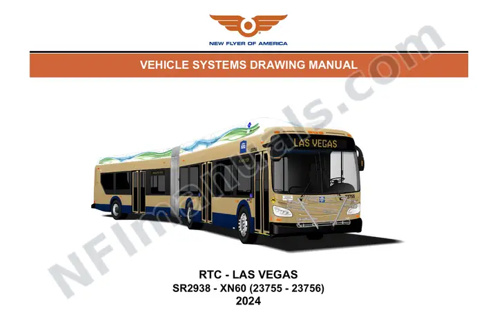 SR2938 Vehicle Systems Drawings, RTC - Las Vegas first-page preview