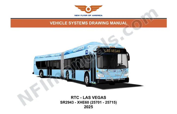 SR2943 Vehicle Systems Drawings, RTC - Las Vegas first-page preview