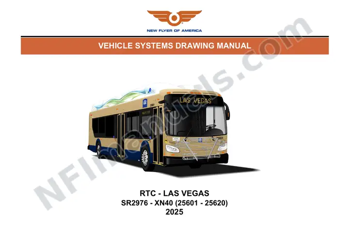 SR2976 Vehicle Systems Drawings, RTC - Las Vegas first-page preview