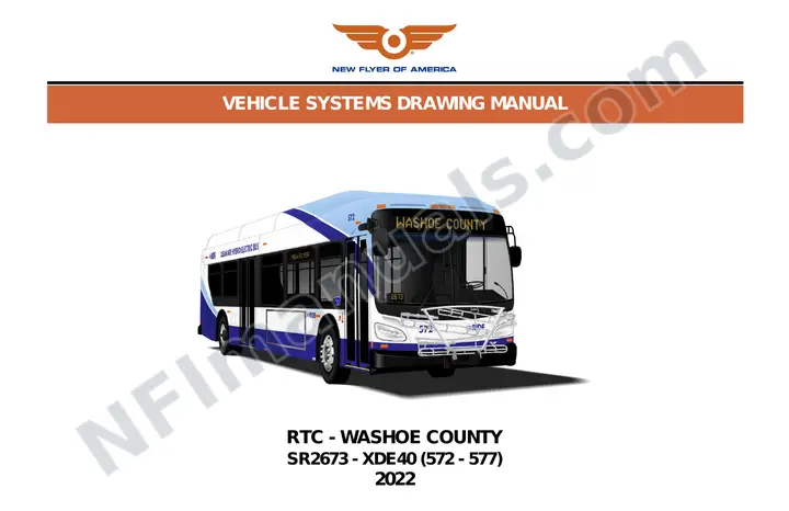 SR2673 Vehicle Systems Drawings, RTC - Washoe County first-page preview