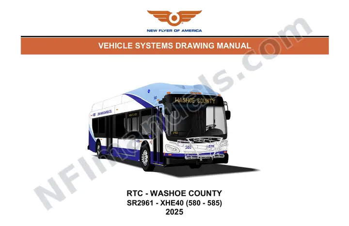 SR2961 Vehicle Systems Drawings, RTC - Washoe County first-page preview