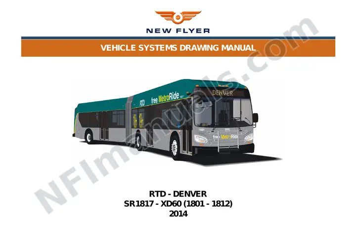 SR1817 Vehicle Systems Drawings, RTD - Denver first-page preview