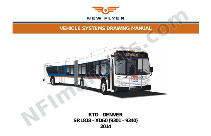SR1818 Vehicle Systems Drawings, RTD - Denver first-page preview