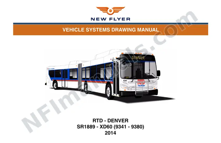 SR1889 Vehicle Systems Drawings, RTD - Denver first-page preview