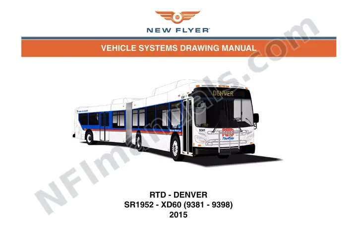 SR1952 Vehicle Systems Drawings, RTD - Denver first-page preview