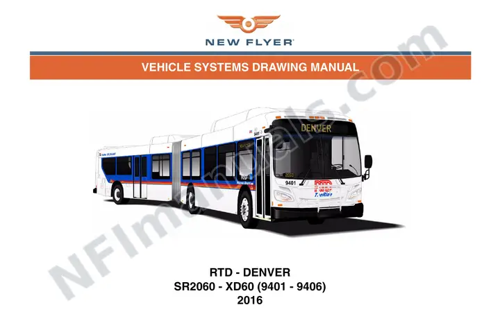 SR2060 Vehicle Systems Drawings, RTD - Denver first-page preview