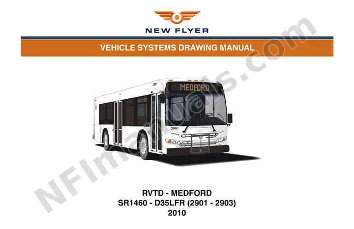 SR1460 Vehicle Systems Drawings, RVTD - Medford first-page preview