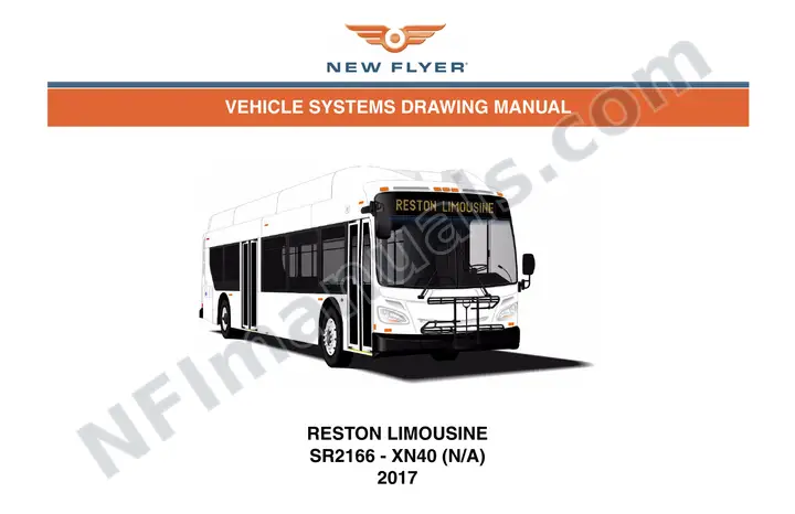 SR2166 Vehicle Systems Drawings, Reston Limousine first-page preview