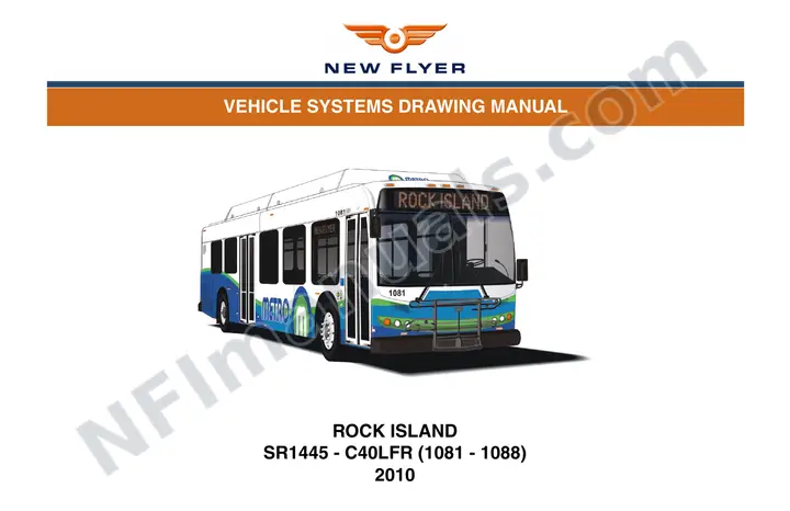 SR1445 Vehicle Systems Drawings, Rock Island County Metropolitan Mass Transit District first-page preview