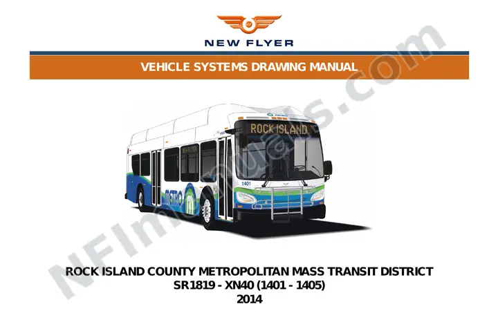 SR1819 Vehicle Systems Drawings, Rock Island County Metropolitan Mass Transit District first-page preview