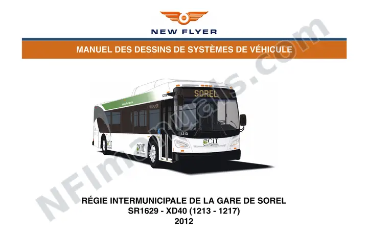 SR1629 Vehicle Systems Drawings, Sorel first-page preview