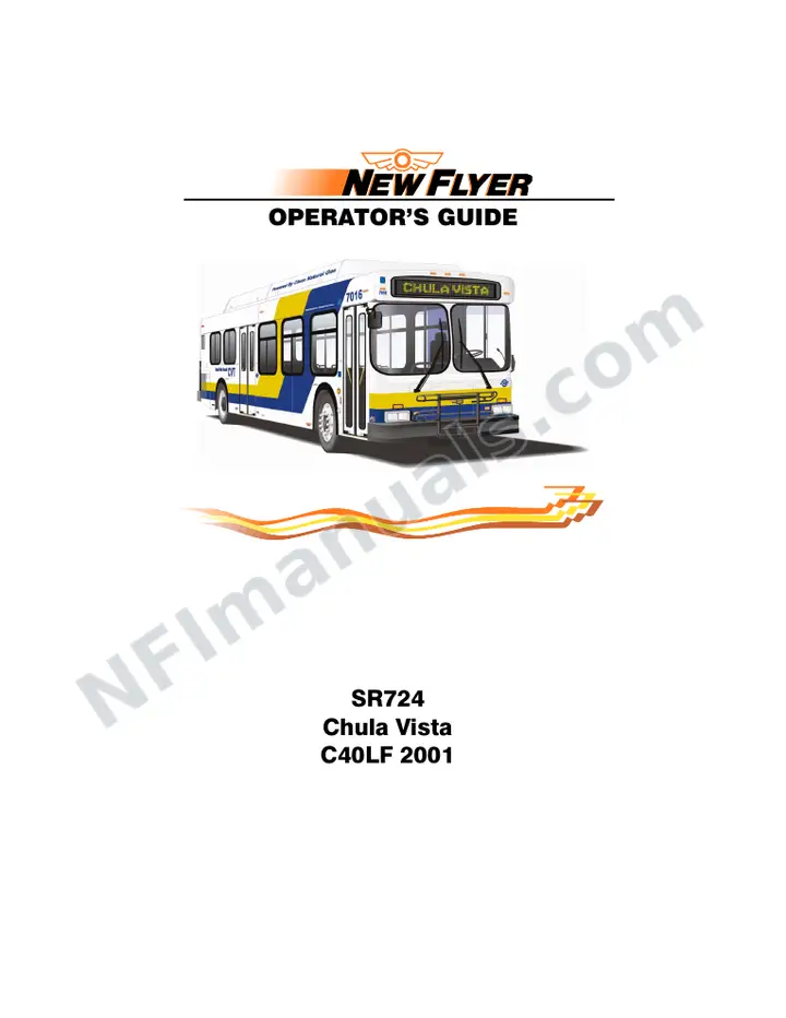SR724 Operator's Guide, Chula Vista first-page preview