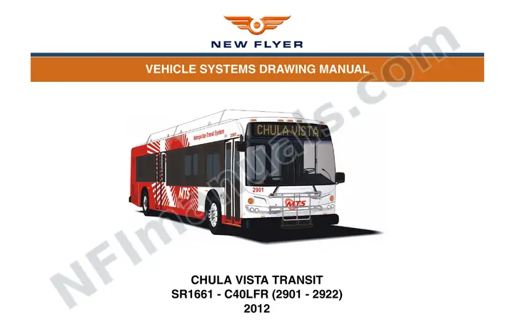 SR1661 Vehicle Systems Drawings, Chula Vista Transit first-page preview