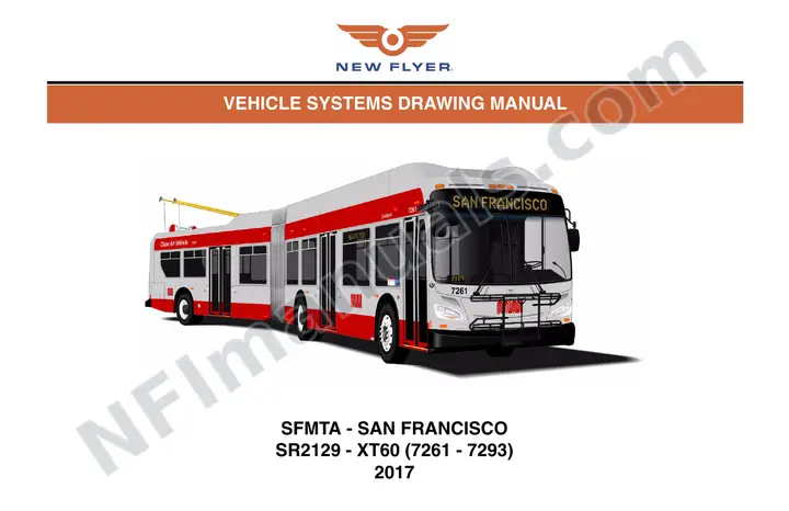 SR2129 Vehicle Systems Drawings, SFMTA - San Francisco first-page preview