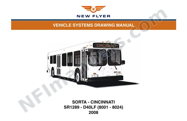 SR1289 Vehicle Systems Drawings, Southwest Ohio Regional Transit Authority SORTA_Cincinnati first-page preview