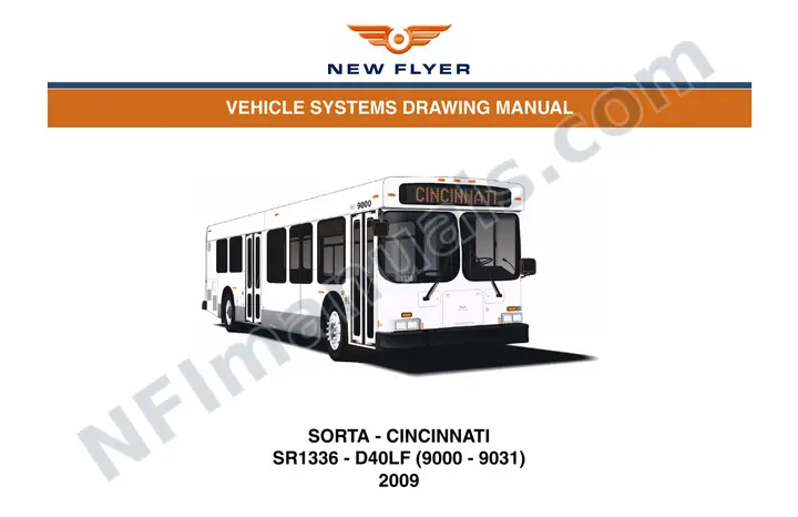 SR1336 Vehicle Systems Drawings, SORTA - Cincinnati first-page preview