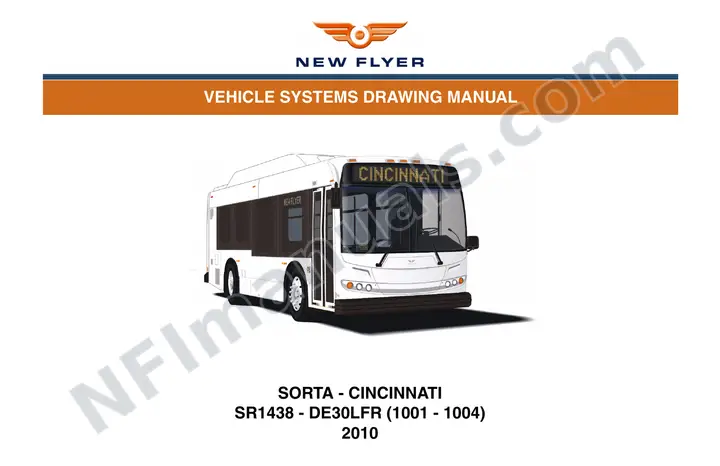 SR1438 Vehicle Systems Drawings, SORTA - Cincinnati first-page preview