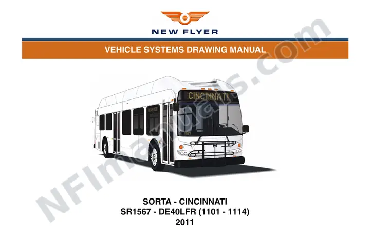SR1567 Vehicle Systems Drawings, SORTA - Cincinnati first-page preview