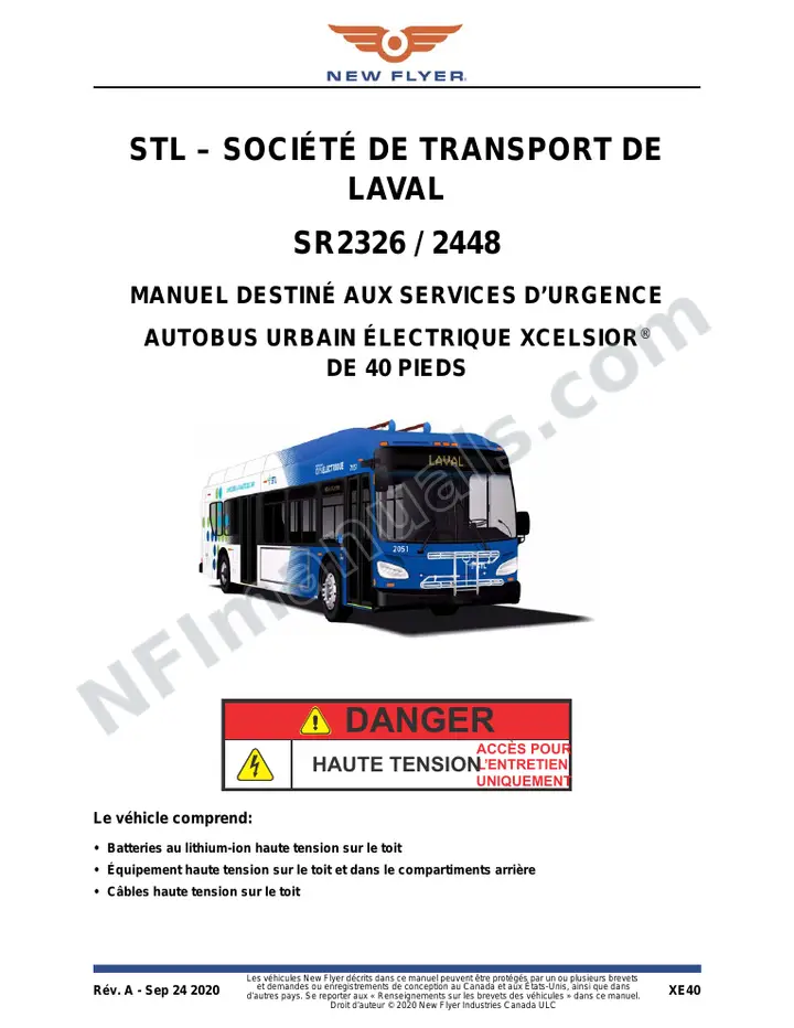 SR2326_2448 Emergency Responder Manual STL - Societe de transport de Laval first-page preview