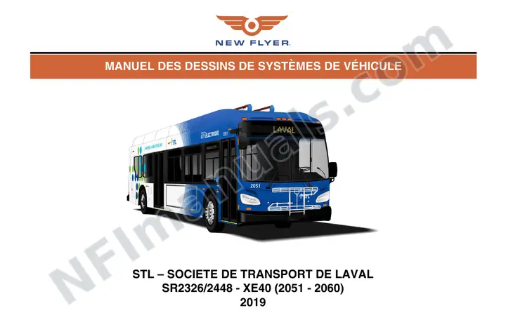 SR2326_2448 Vehicle Systems Drawings, STL – SOCIETE DE TRANSPORT DE LAVAL first-page preview