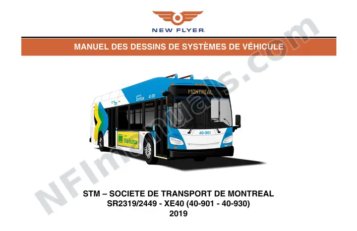 SR2319_2449 Vehicle Systems Drawings, STM - Societe de transport de Montreal first-page preview