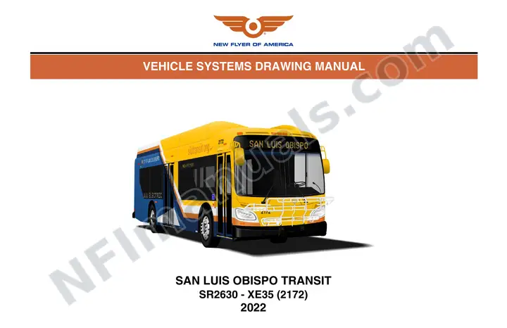 SR2630 Vehicle Systems Drawings, San Luis Obispo Transit first-page preview