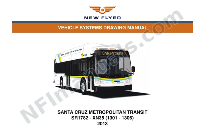 SR1782 Vehicle Systems Drawings, Santa Cruz Metropolitan Transit first-page preview