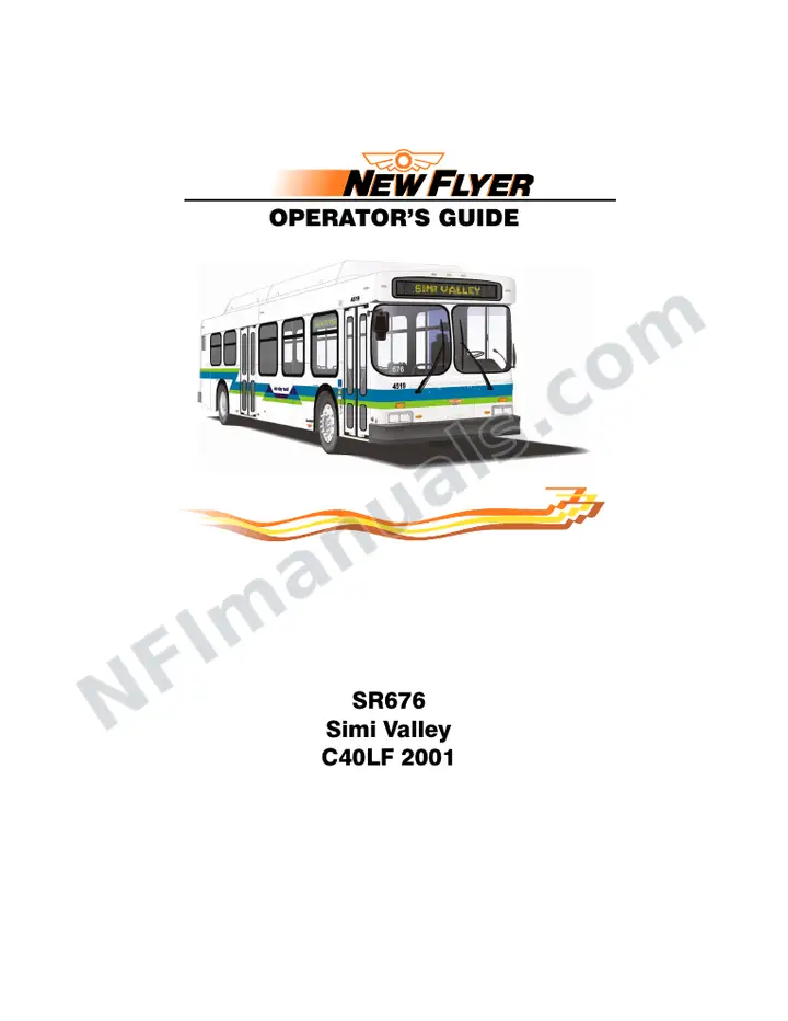 SR676 Operator's Guide, Simi Valley first-page preview