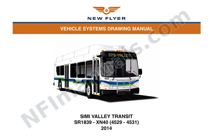 SR1839 Vehicle Systems Drawings, Simi Valley Transit first-page preview